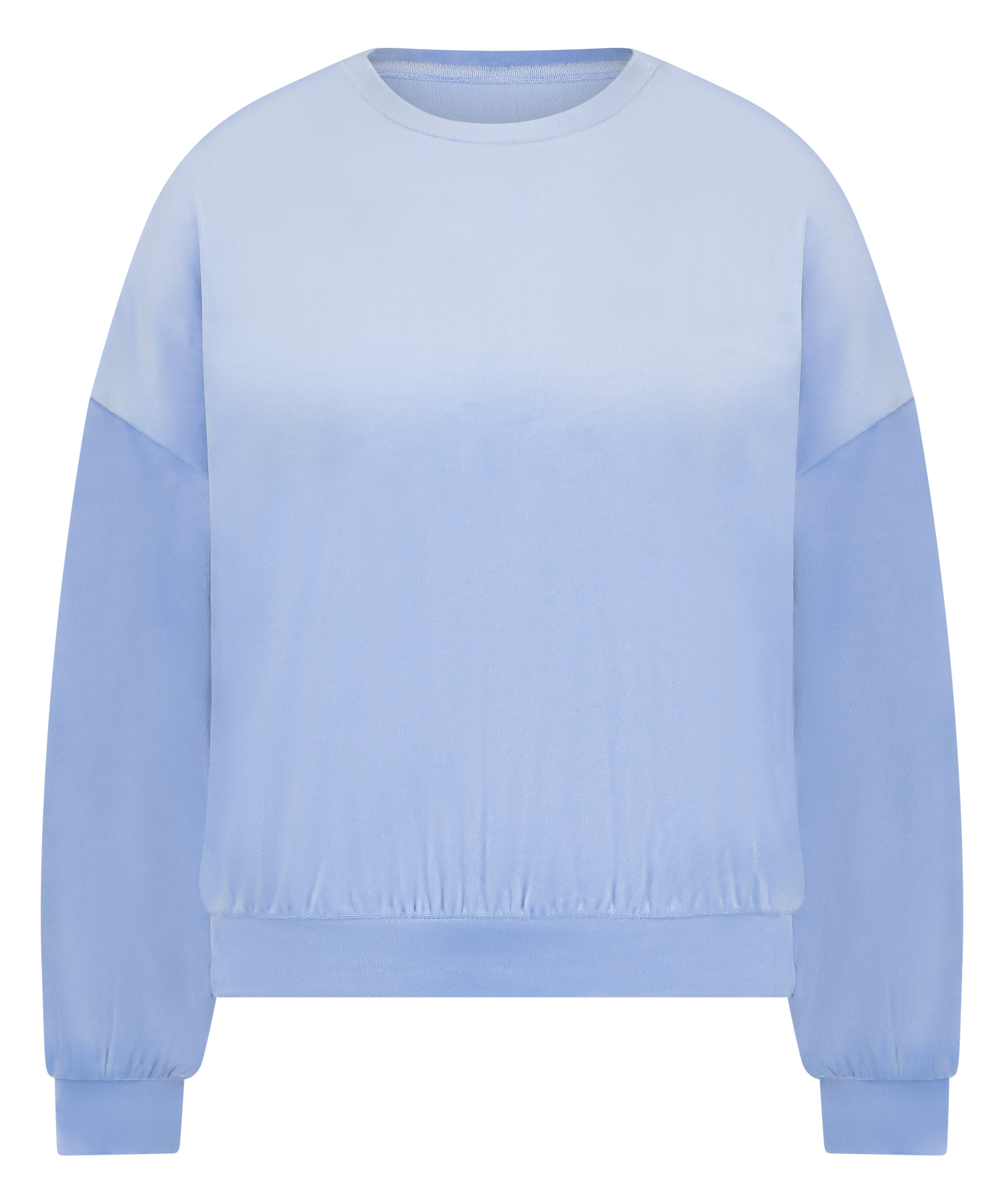 Top Velours, Bleu, main