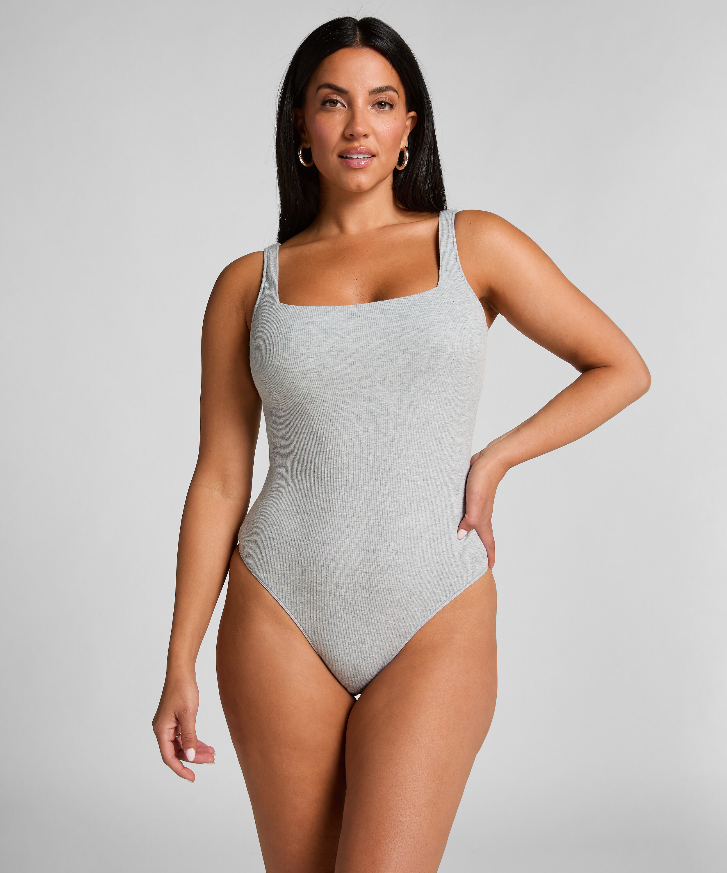 Body en coton côtelé