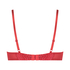 Soutien-gorge Harriet à armatures non-préformé, Rouge