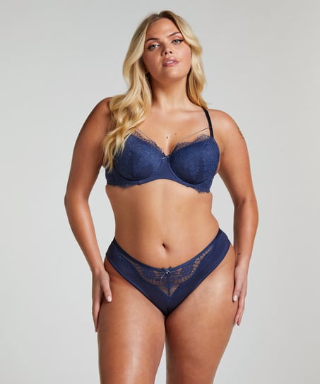 Soutien-gorge &agrave; armatures pr&eacute;form&eacute; Pearlene, Bleu