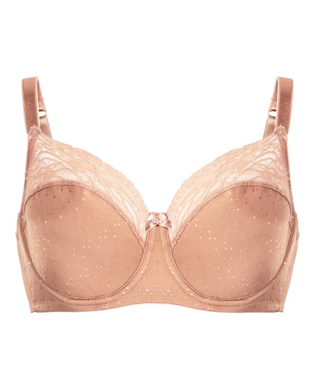 Soutien-gorge &agrave; armatures non-pr&eacute;form&eacute; Sophie, Marron