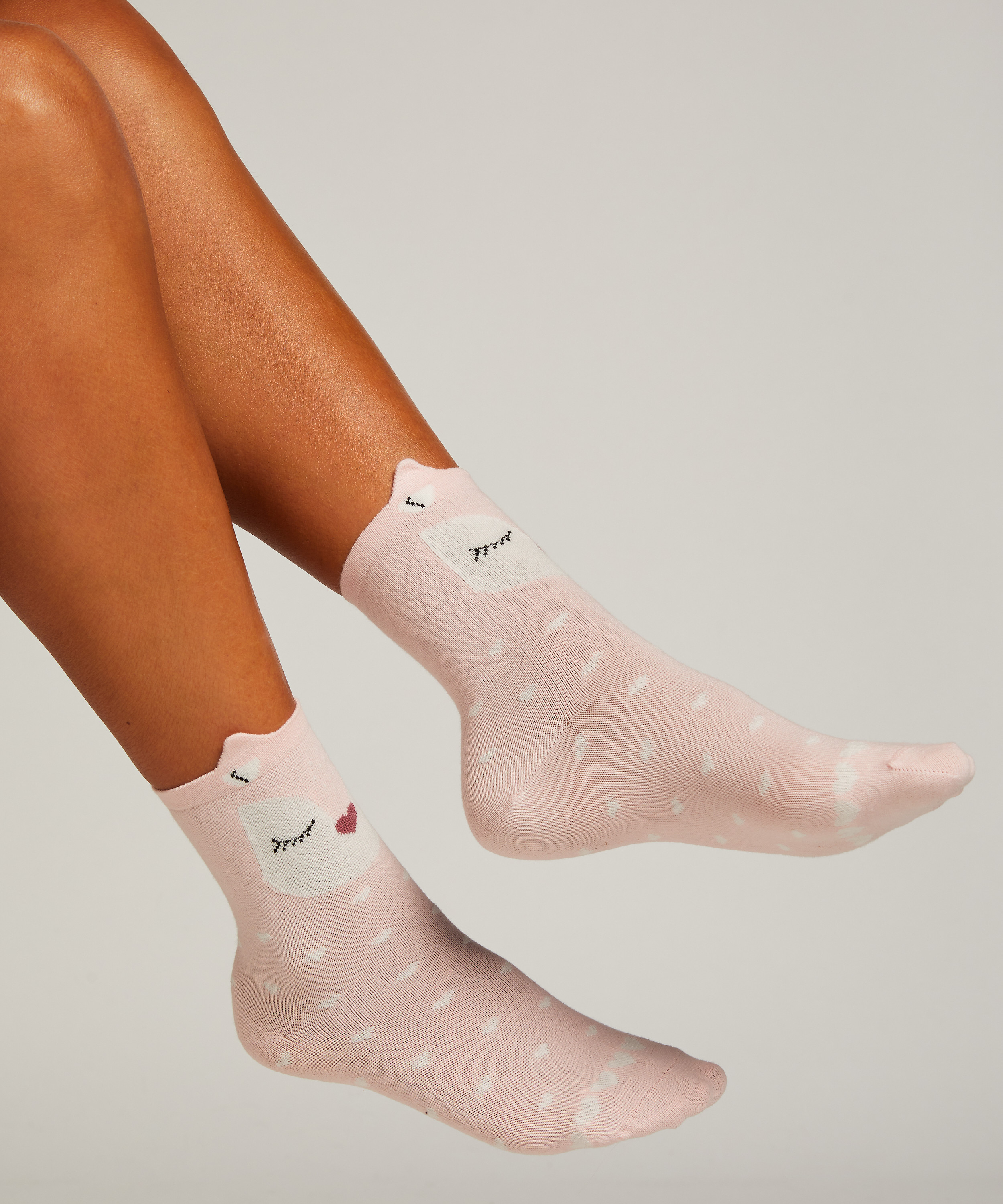 3 paires de chaussettes Giftpack, Rose, main