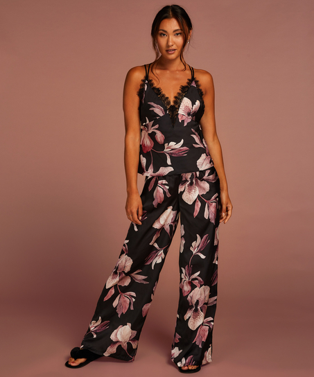 Pantalon palazzo, Noir