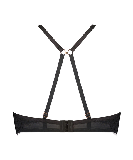 Soutien-gorge &agrave; armatures non-pr&eacute;form&eacute; Elissa Lucy Hale, Noir