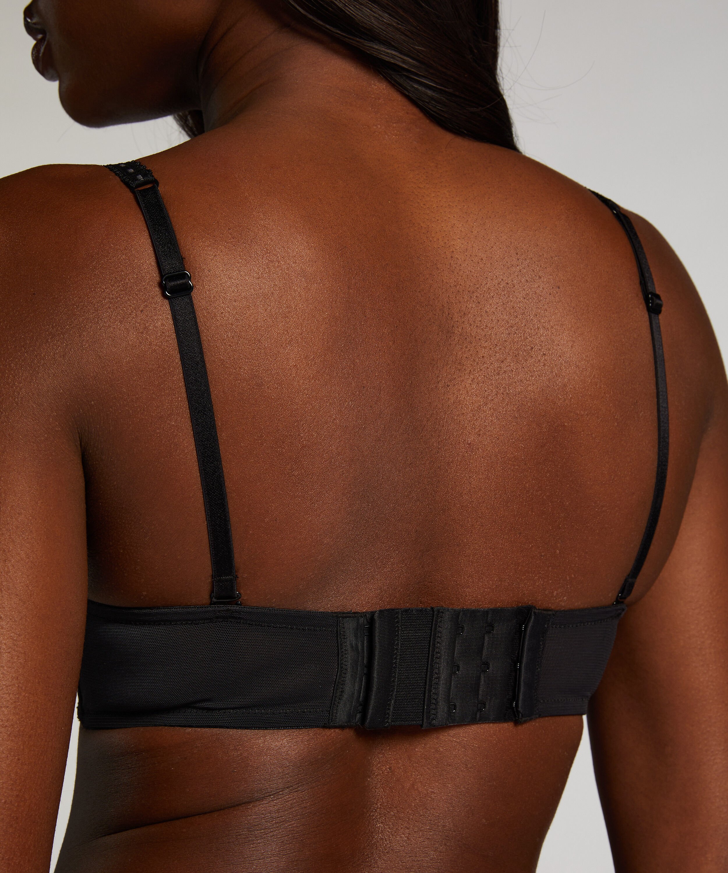 Lot de 2 extensions pour soutien-gorge, Noir