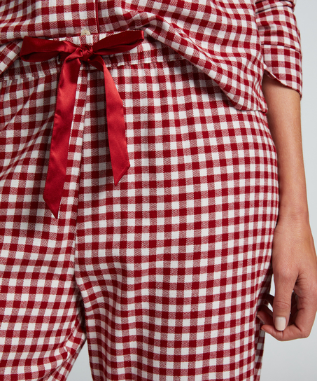 Ensemble pyjama Flannel, Rouge