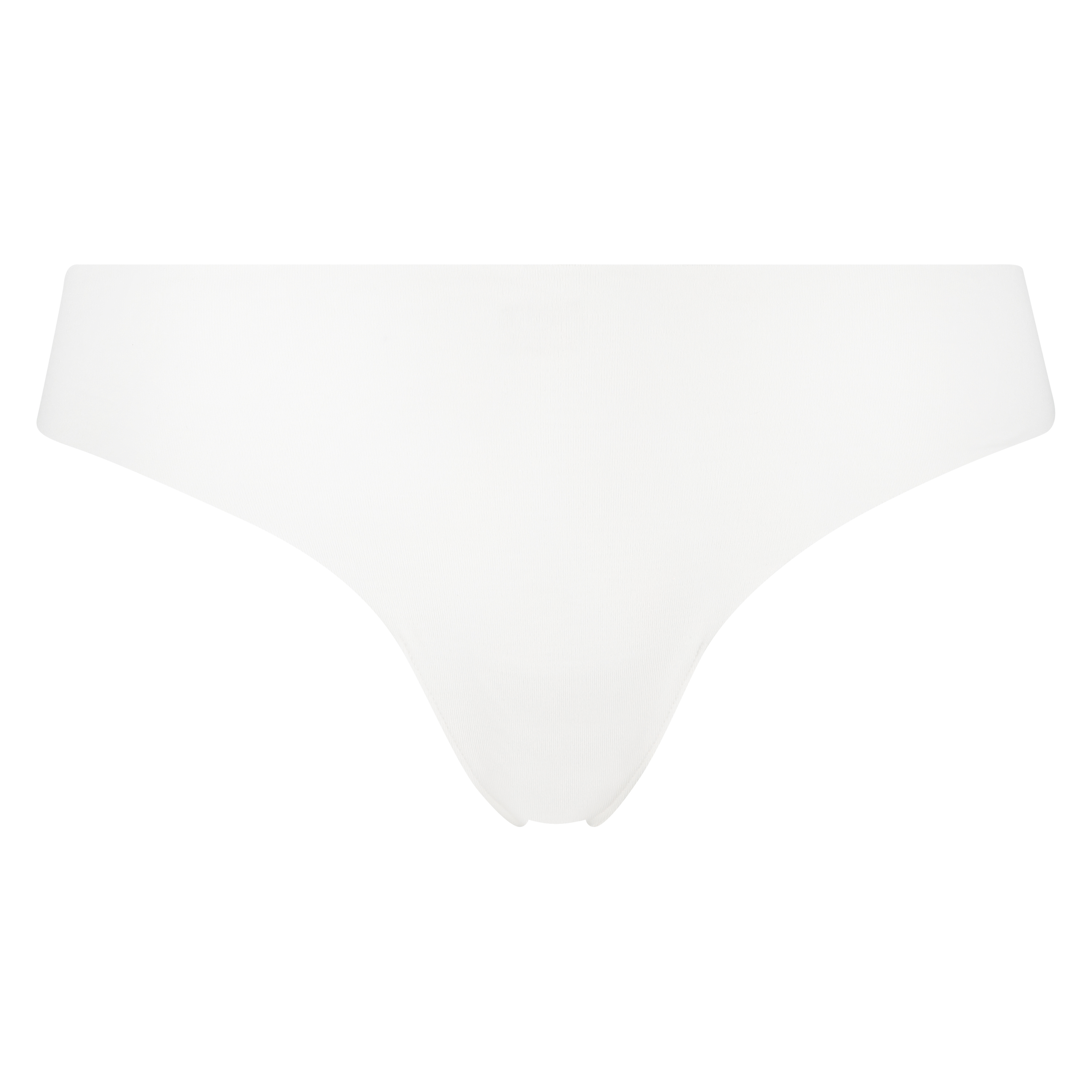 String invisible en coton, Blanc, main