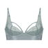 Soutien-gorge bustier non-rembourré à armatures Luna, Bleu
