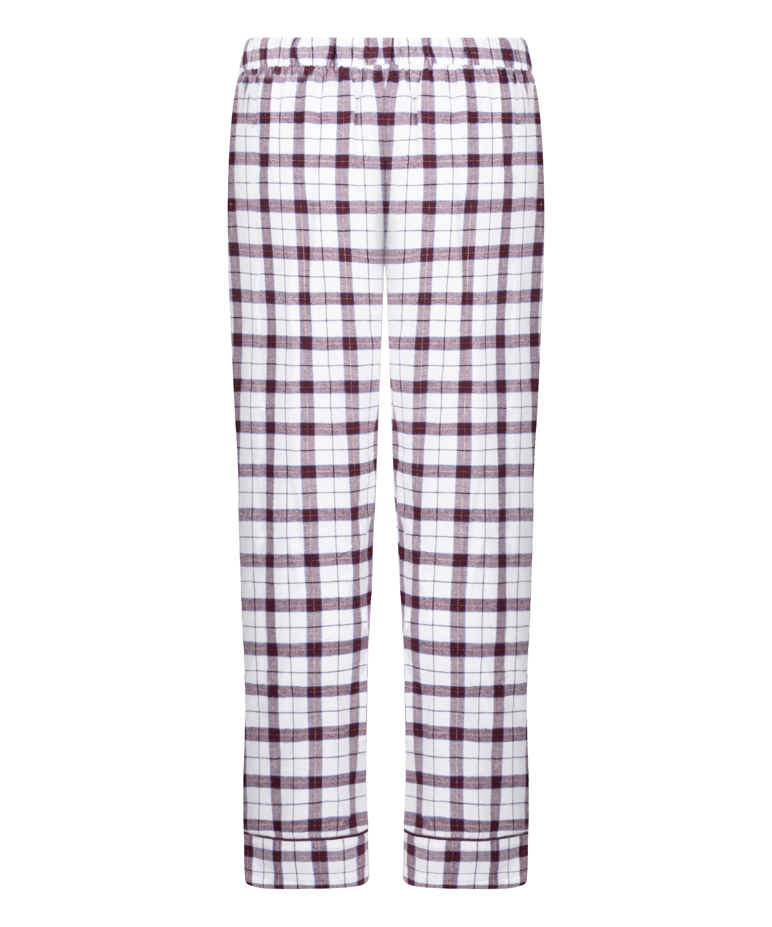 Pantalon de Pyjama Flanel, Blanc, main