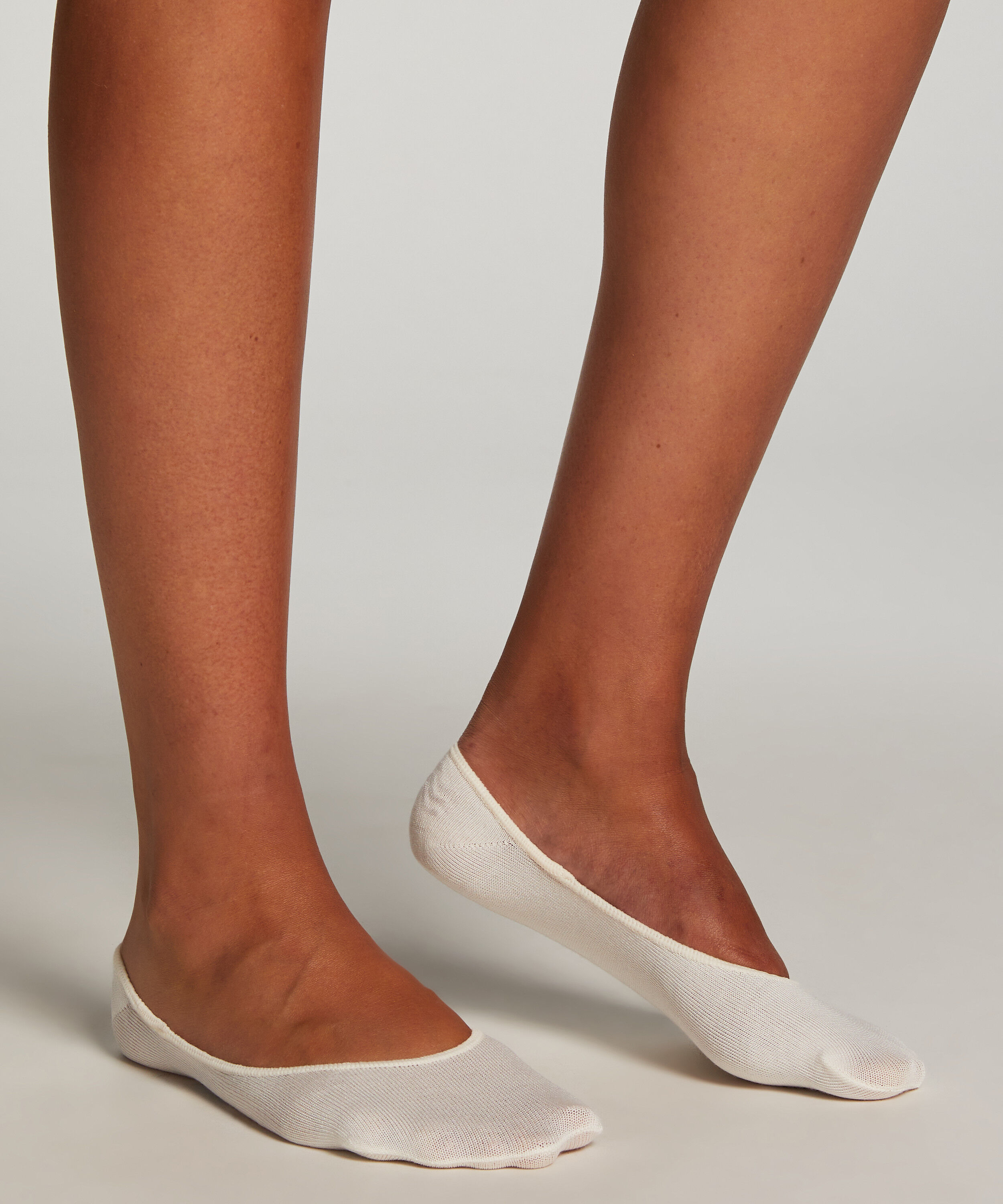 Lot de 2 paires de footies, Blanc