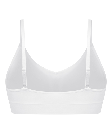 Brassière triangle Dide, Blanc