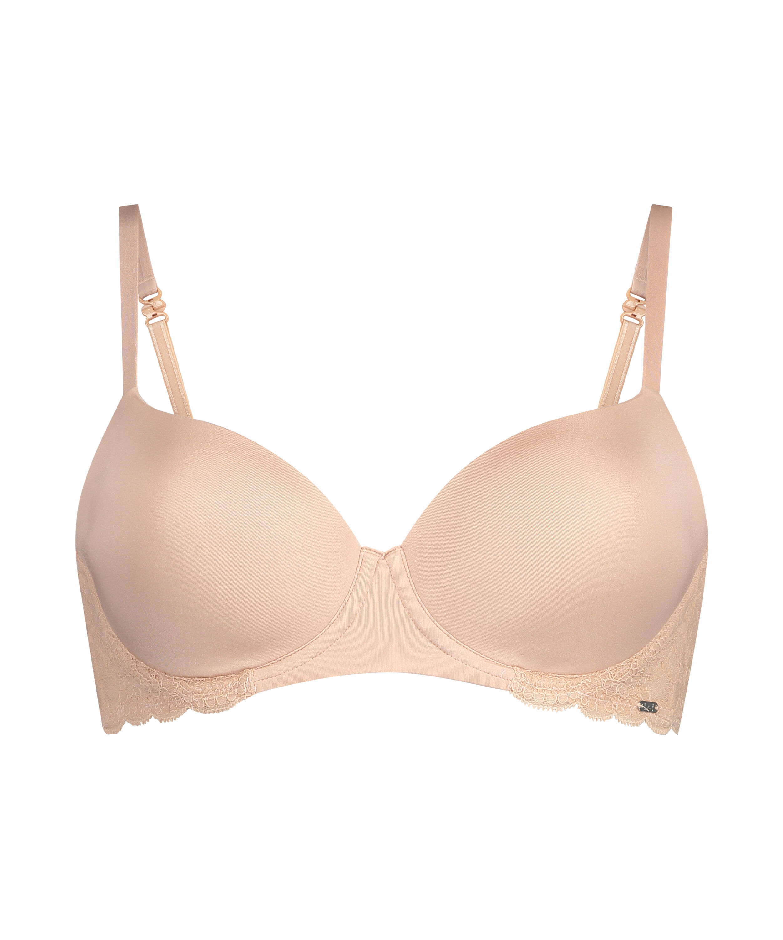 Soutien-gorge &agrave; armatures pr&eacute;form&eacute; Angie, Beige