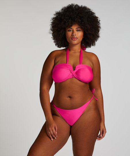 Slip de Bikini String Naples, Rose
