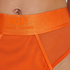 String brésilien à coupe haute Flexing, Orange
