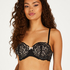 Soutien-gorge à armatures préformé sans bretelles Rose, Noir