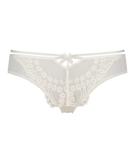 Slip brésilien Miley, Blanc