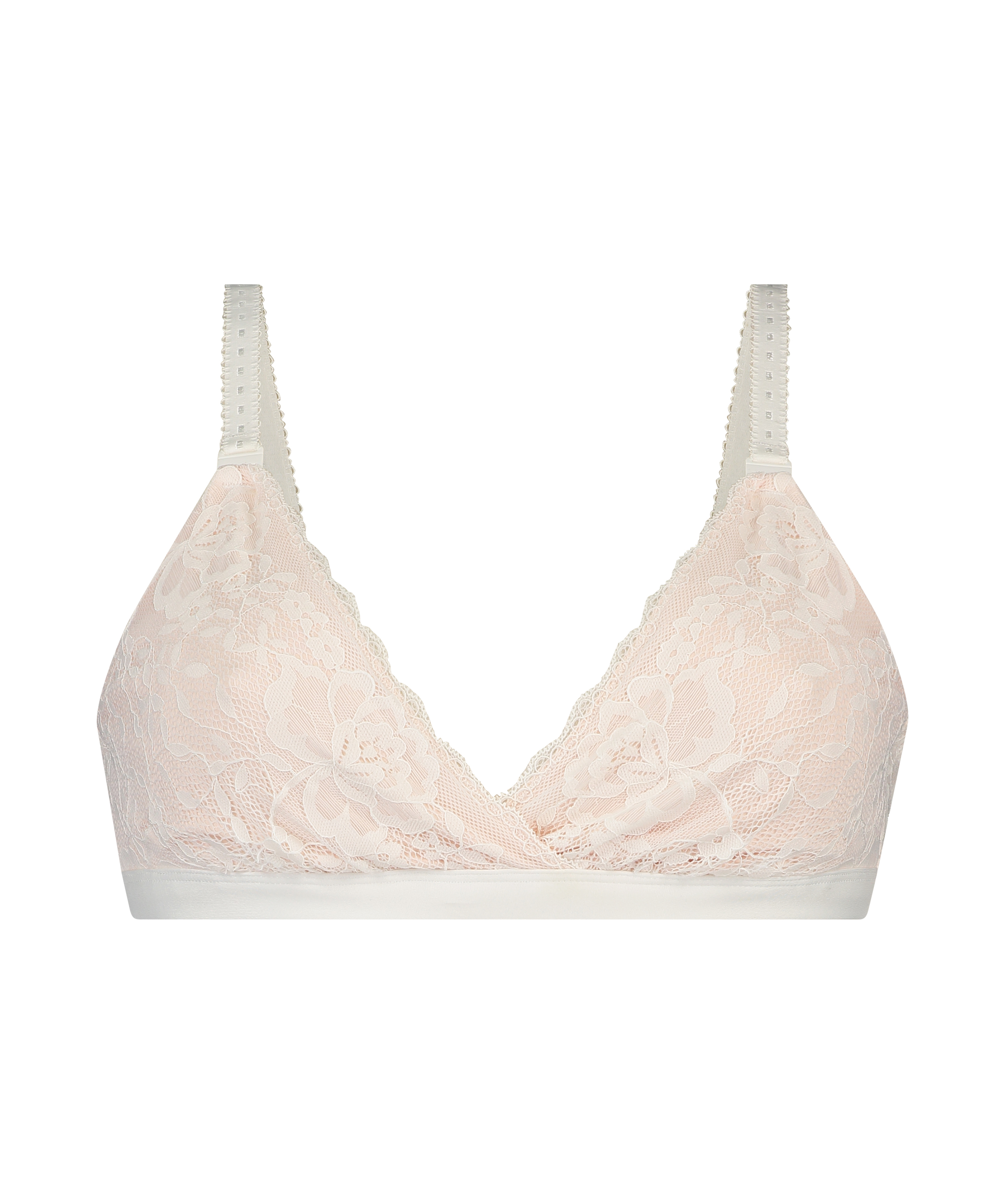 Soutien-gorge d’allaitement non-préformé Liz, Blanc, main