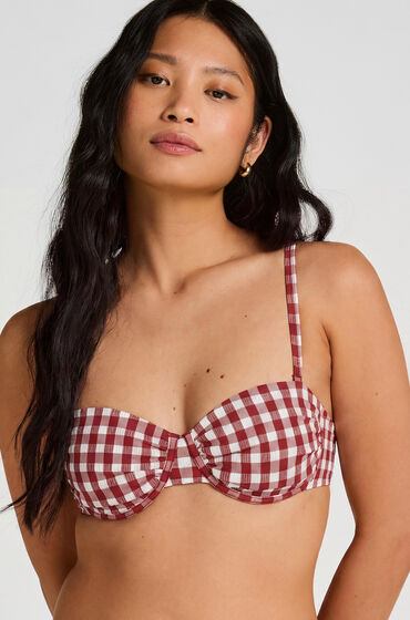 Hunkemöller Haut de Bikini préformé avec armatures Amalfi Rouge