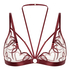 Haut de corset Olivia, Rouge