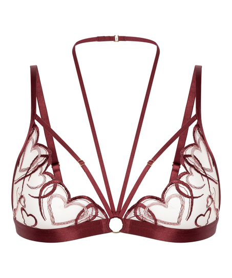 Haut de corset Olivia, Rouge