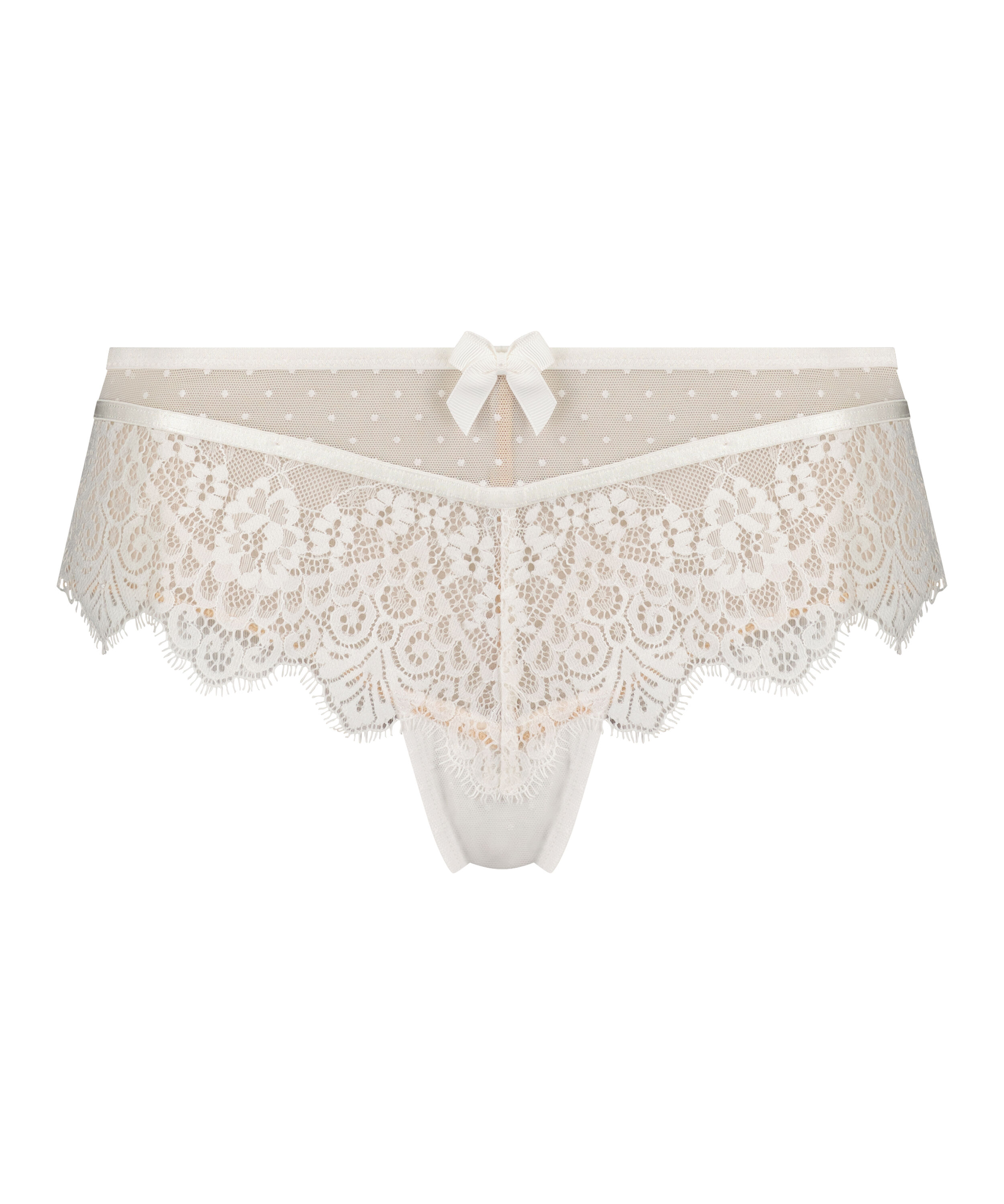 Slip br&eacute;silien Marilee, Blanc