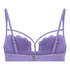 Haut de bikini préformé à armatures Scallop, Violet