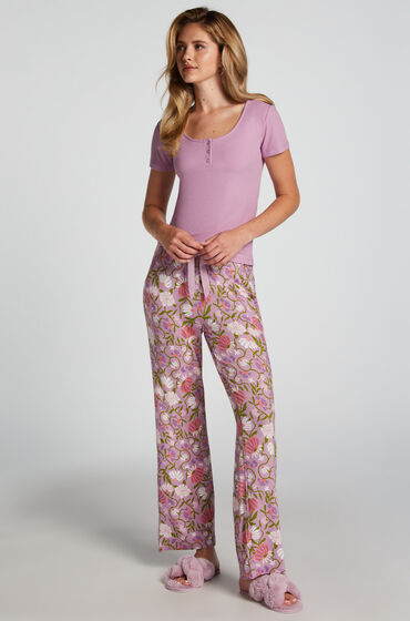 Hunkemöller Pantalon de pyjama Jersey Violet