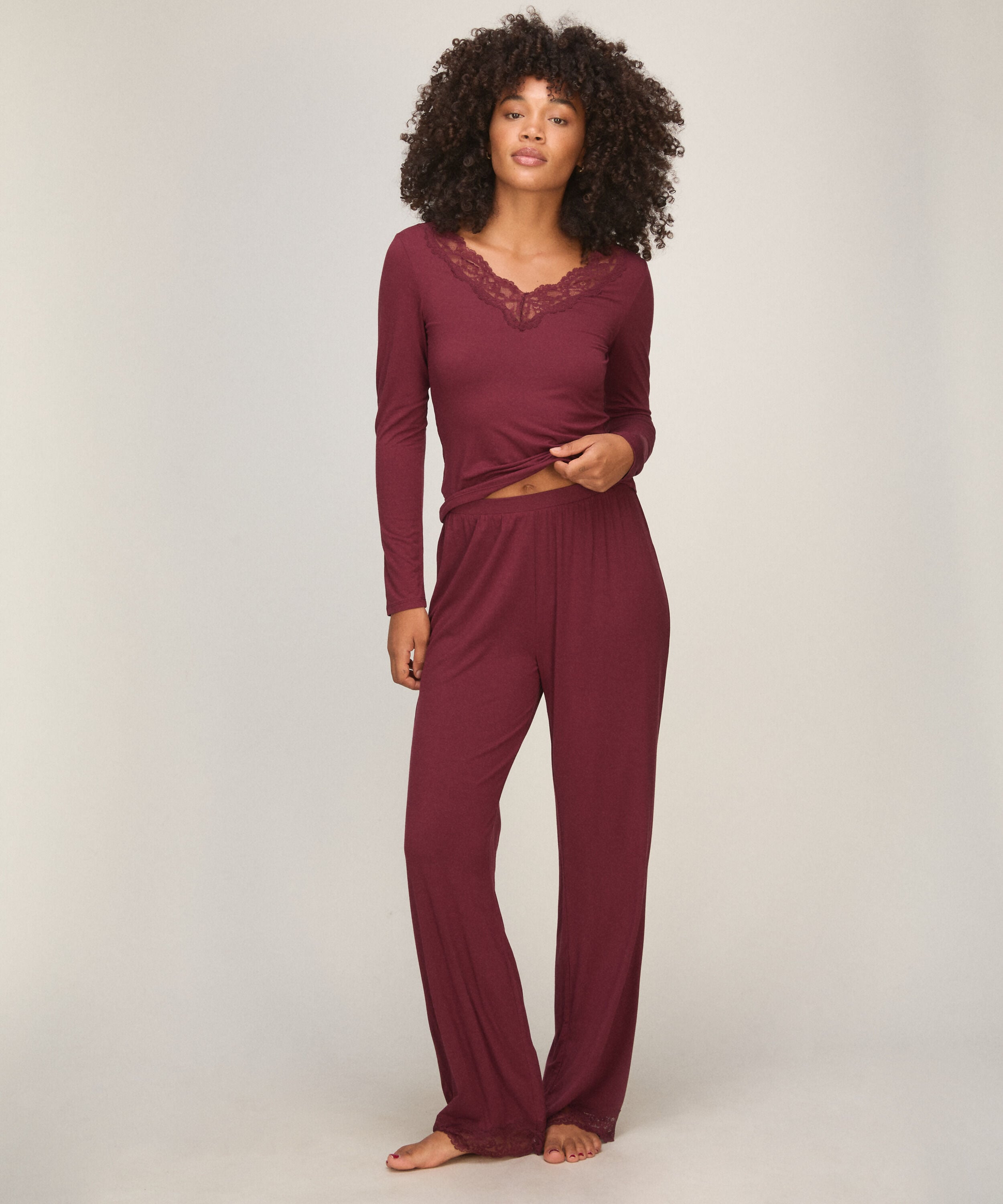 Ensemble de pyjama, Violet