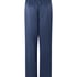 Pantalon Satin, Bleu