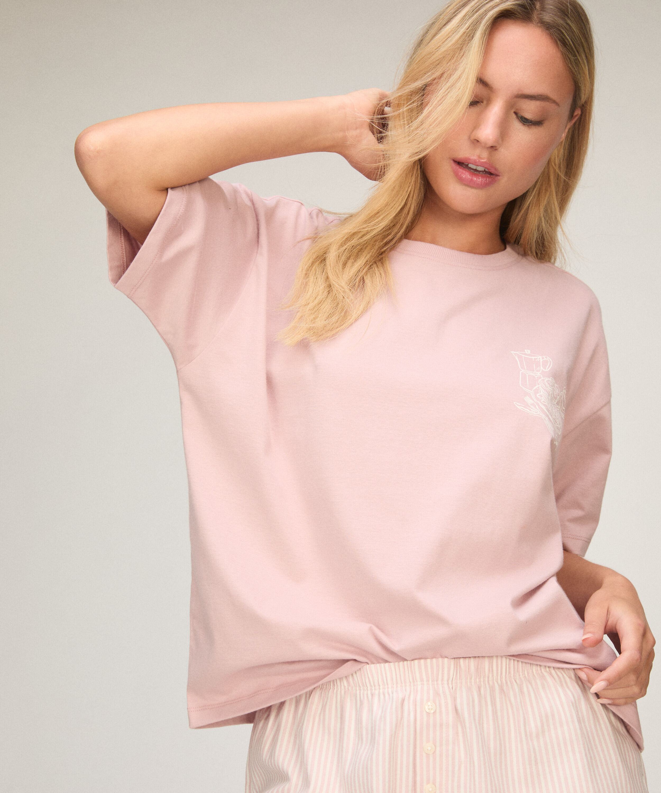 Ensemble Pyjama avec Short et T-shirt