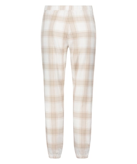 Pantalon de Pyjama Flanel, Beige