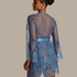 Kimono Magdalena, Bleu