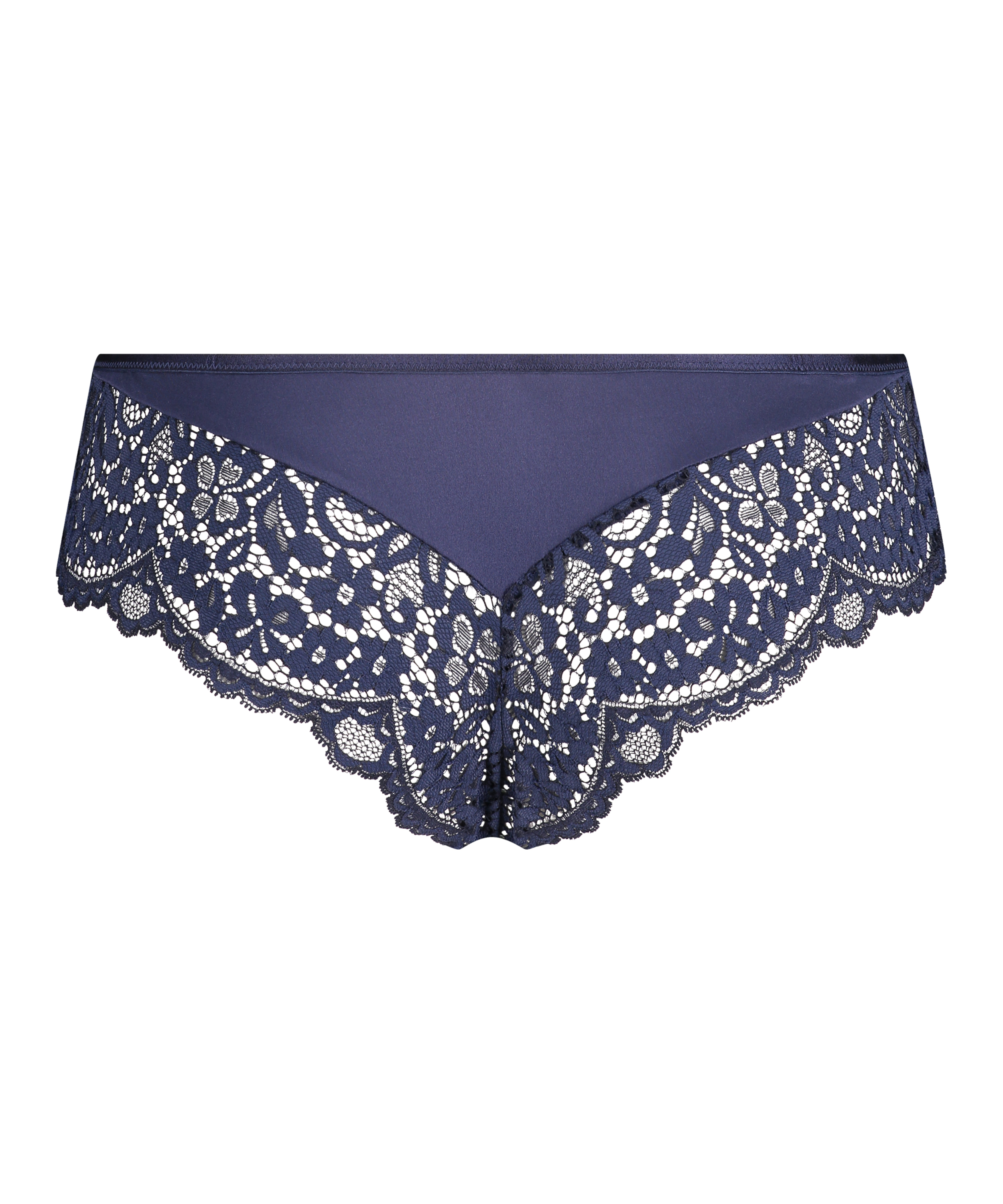 Slip brésilien Rose, Bleu, main