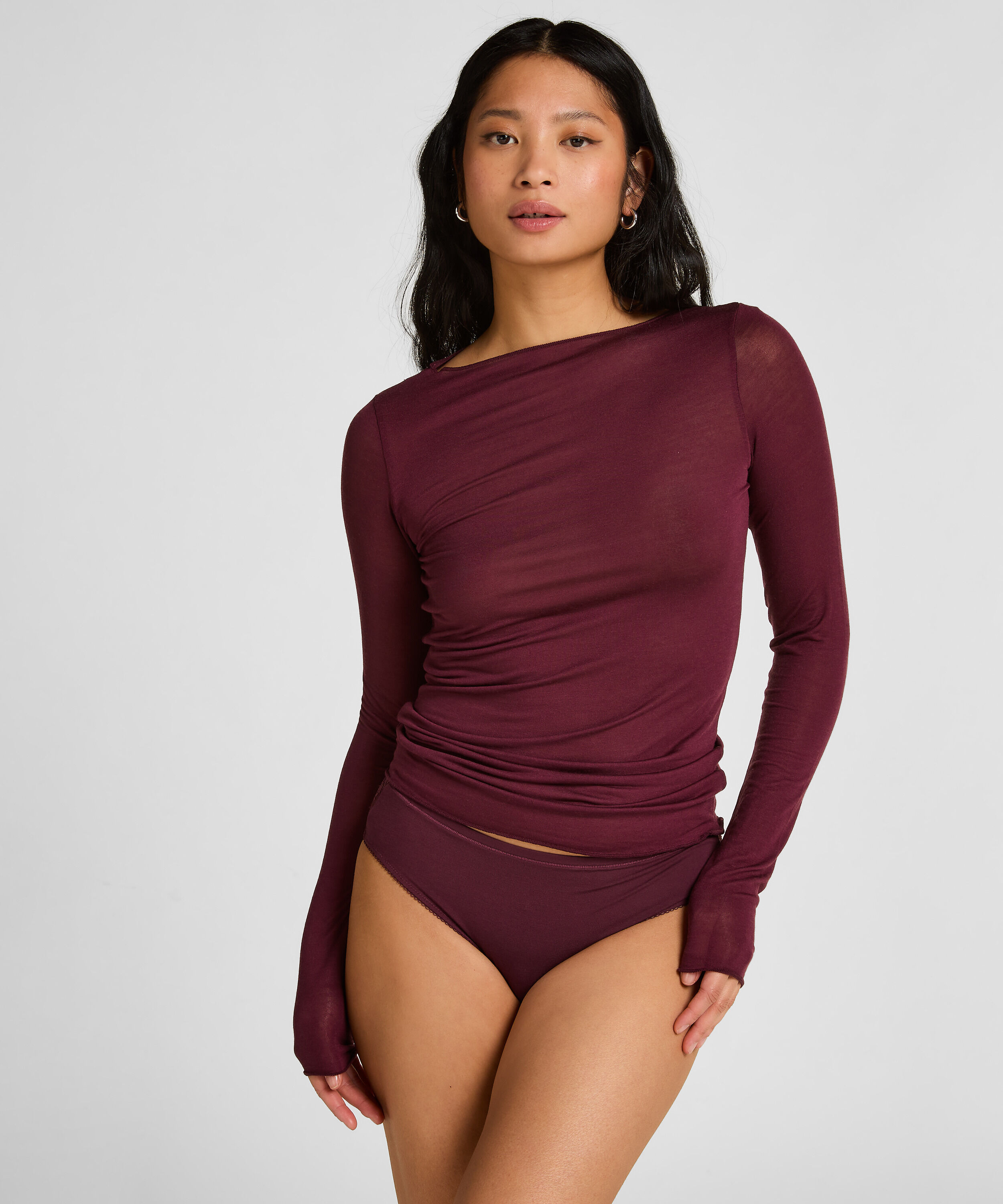 Culotte brésilienne Alex, Violet Culotte brésilienne Alex, Violet