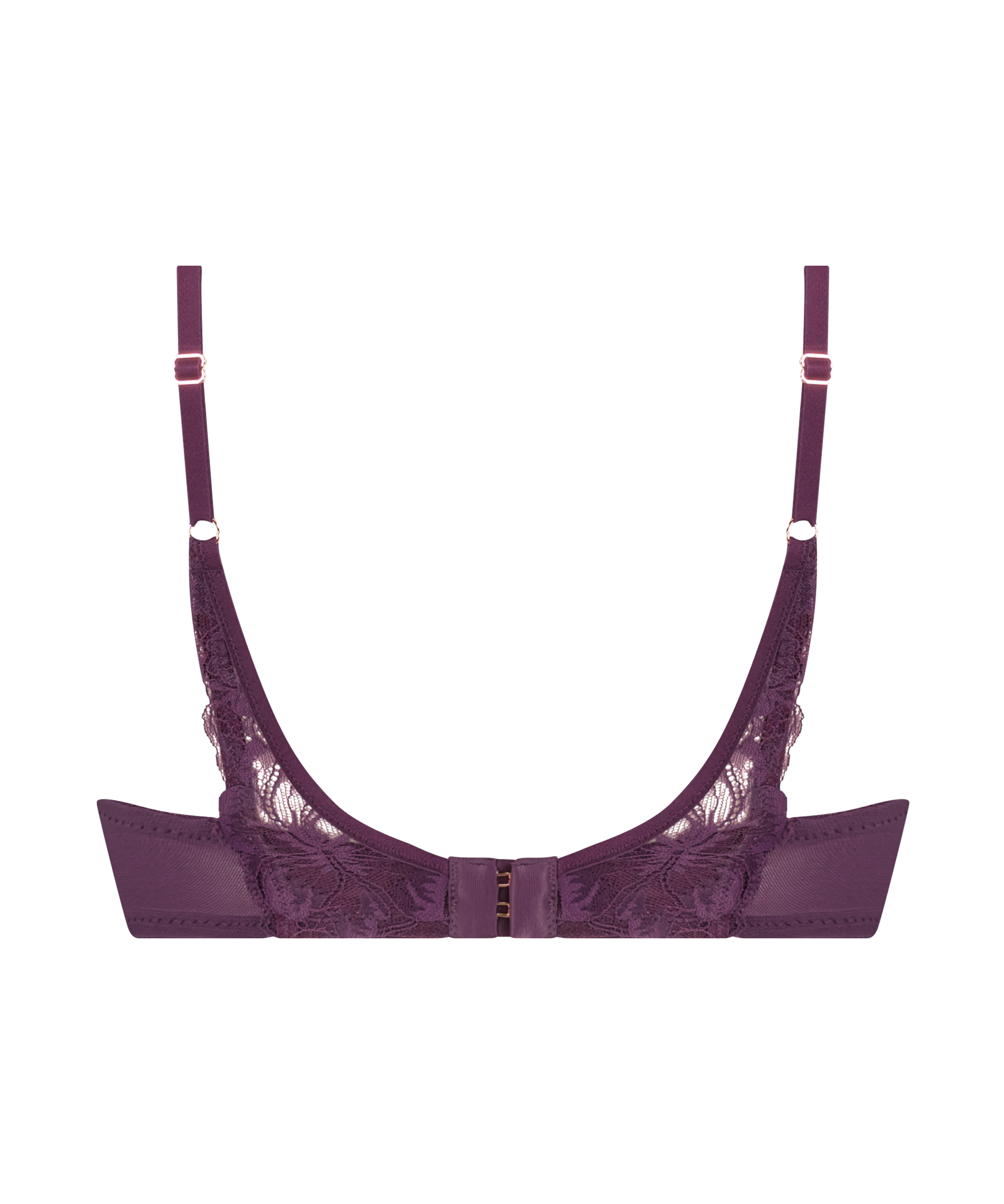Soutien-gorge push-up à armatures préformé Samra, Violet, main