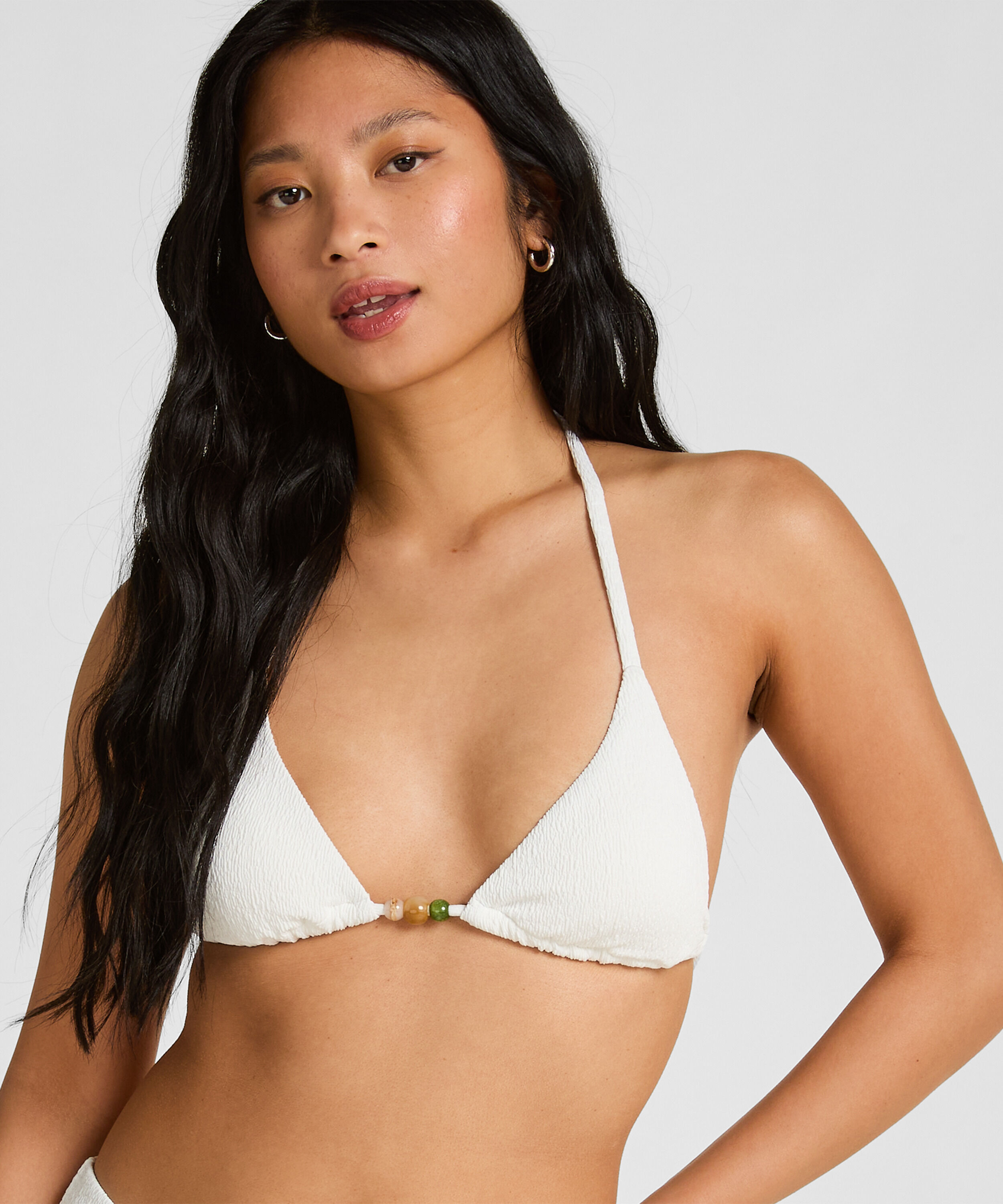 Haut de Bikini Triangle Crinkle
