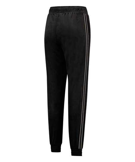 Pantalon de sport Velours HKMX, Noir