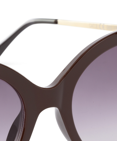 Lunettes de soleil, Marron