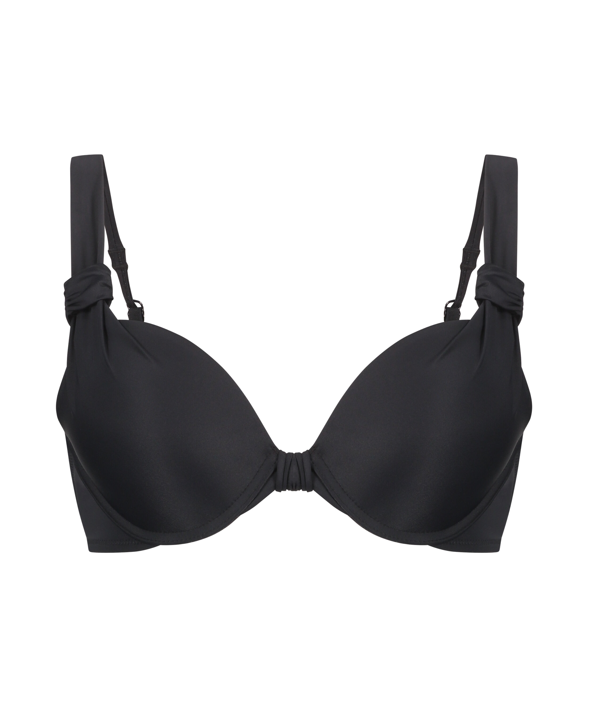 Haut de bikini à armatures préformé Luxe Taille E +, Noir Haut de bikini à armatures préformé Luxe Taille E +, Noir