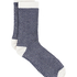 Chaussettes courtes en modal, Bleu