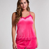 Camisole velours Dentelle, Rose
