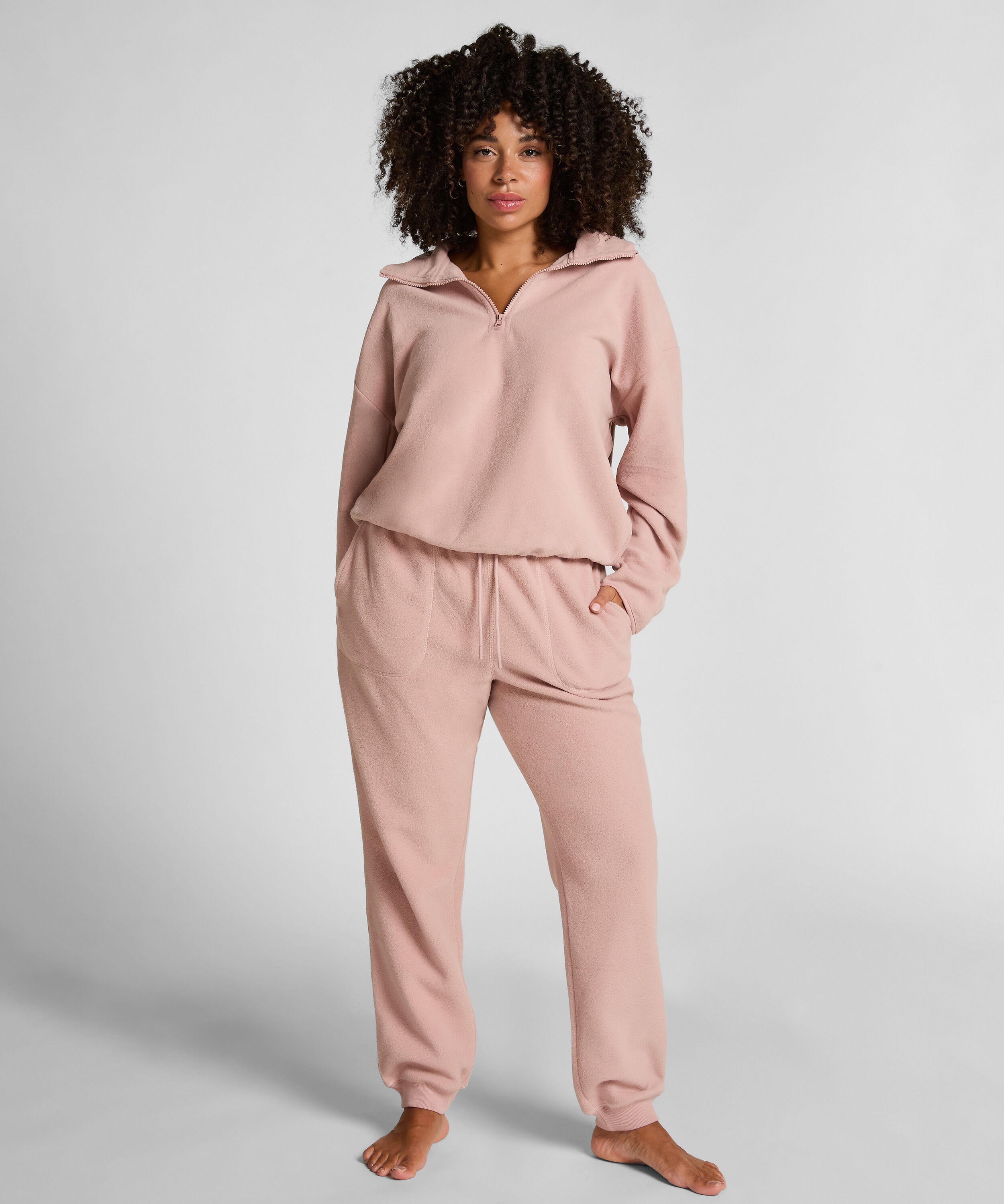 Jogger en polaire sportive