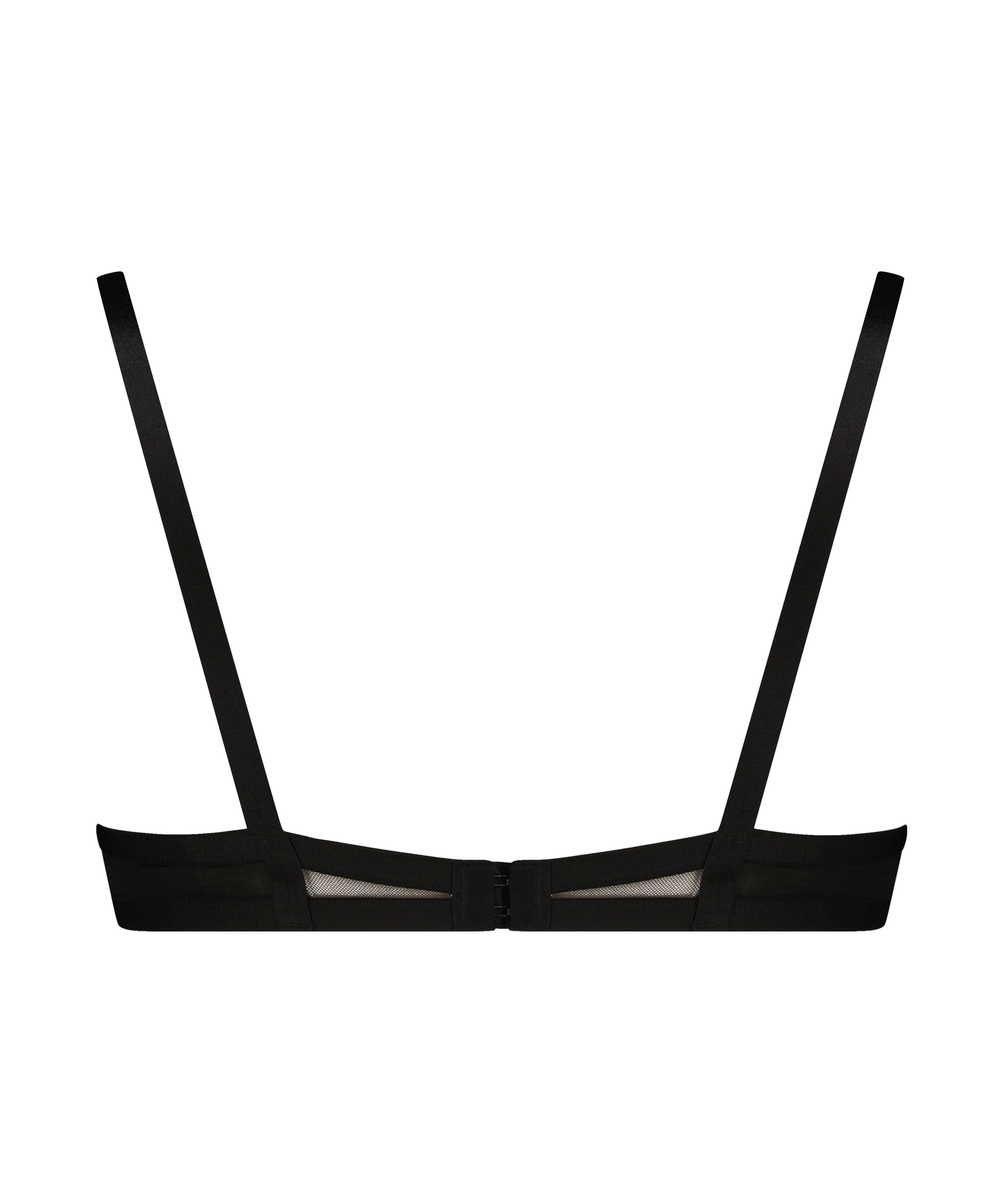 Soutien-gorge à armatures et à bonnets semi-rembourrés Seductress, Noir, main