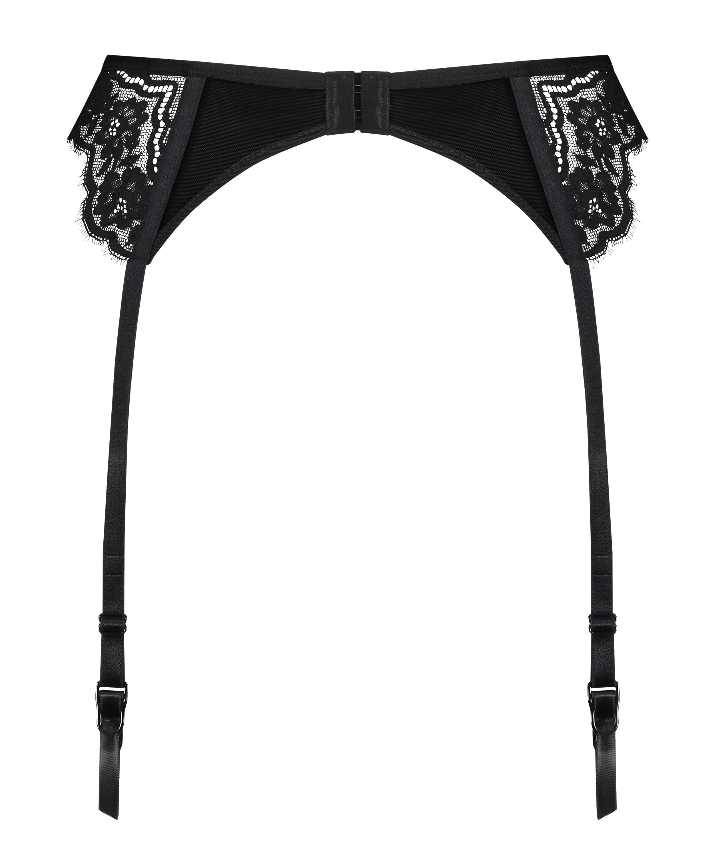 Jarretelle Allison Rebecca Mir, Noir, main