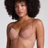 Soutien-gorge à armatures préformé Plunge, Marron