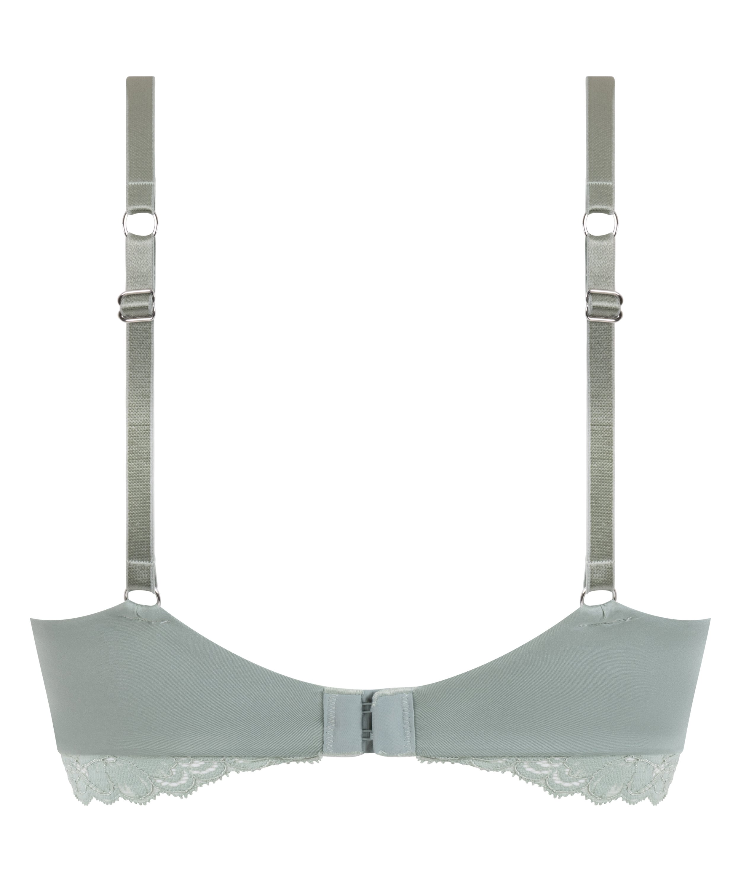 Soutien-gorge sans armatures préformé Andrea, Vert, main