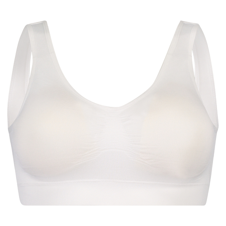 Top basic sans coutures, Blanc