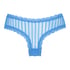 Slip br&eacute;silien V-shape Mesh, Bleu