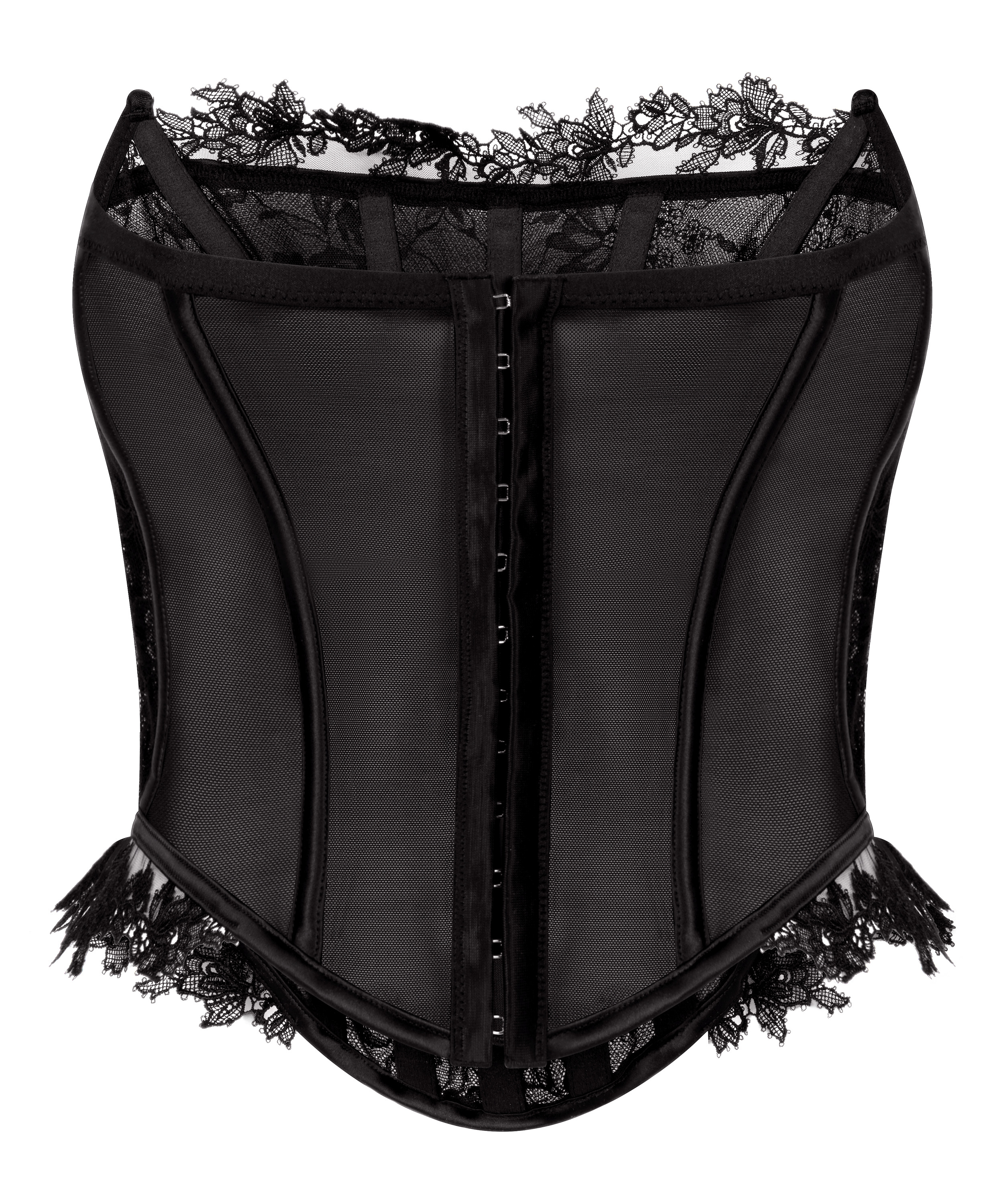 Bustier Julia , Noir, main