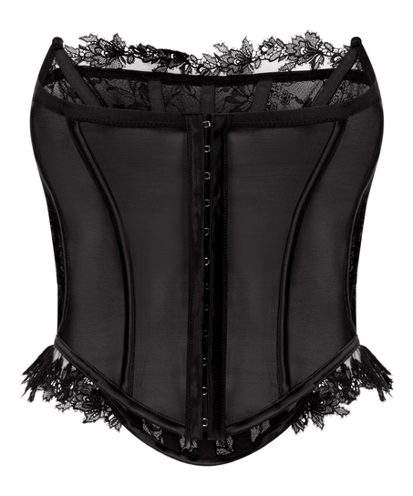 Bustier Julia , Noir